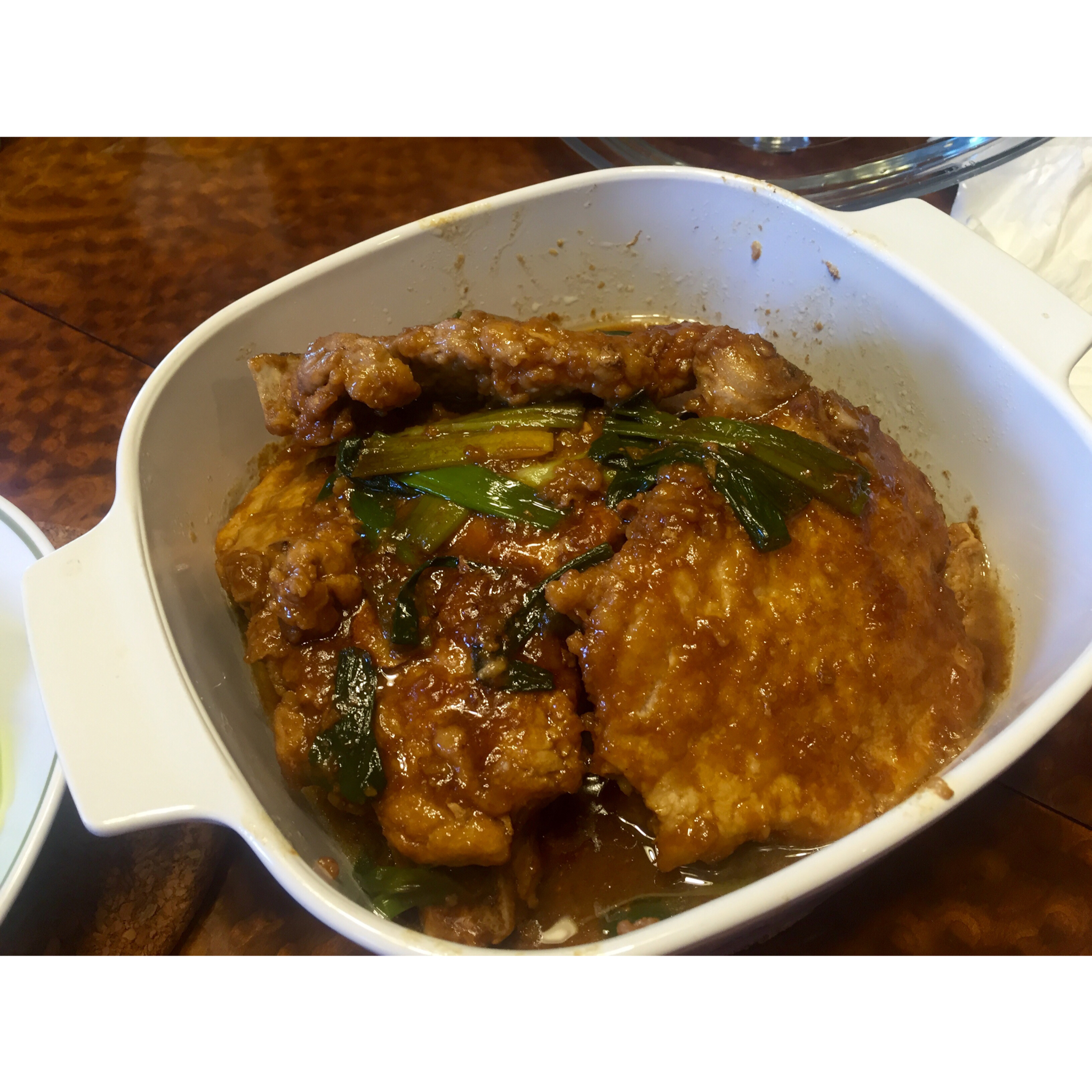 葱烤大排
