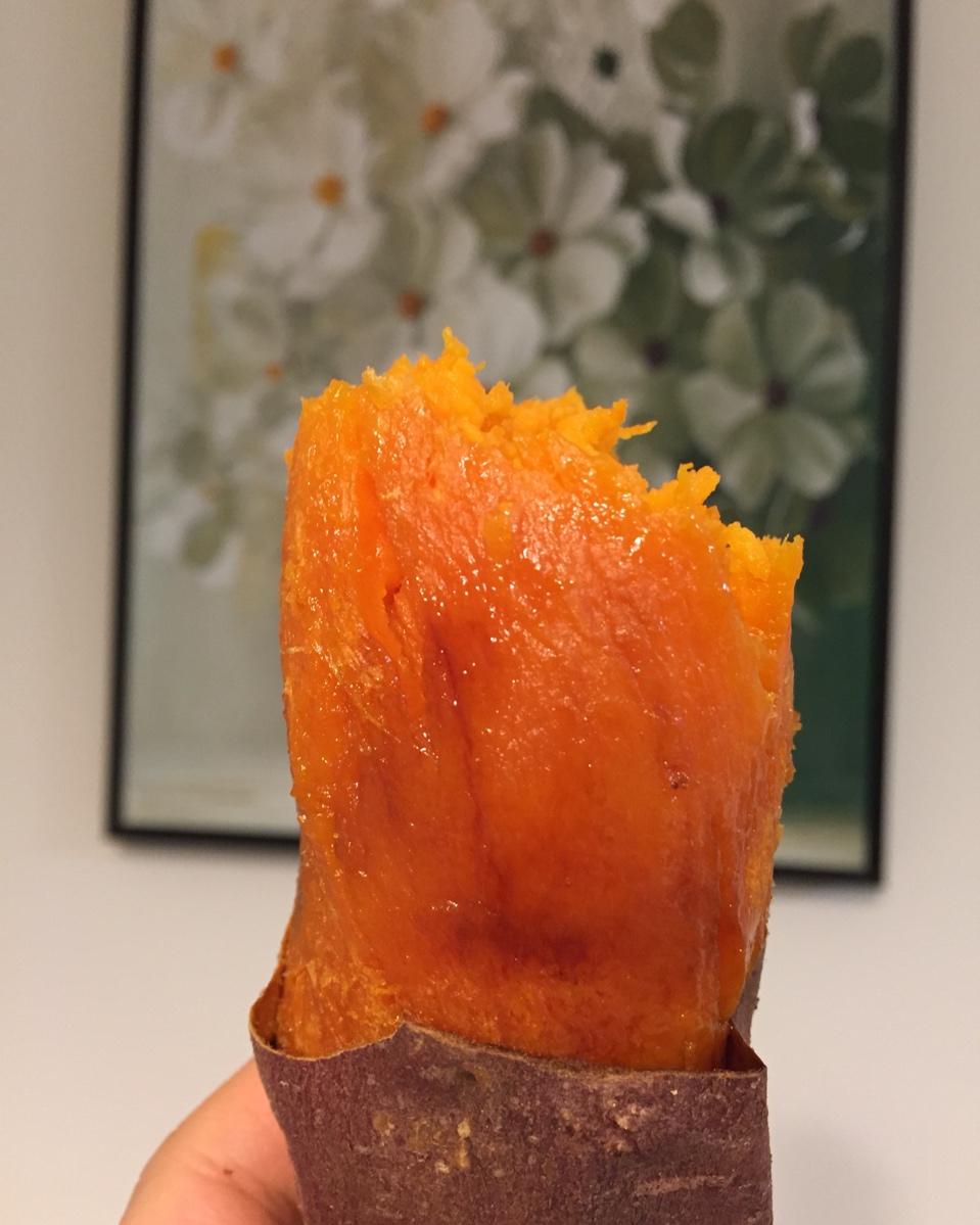 杨丁丁做的自制烤地瓜