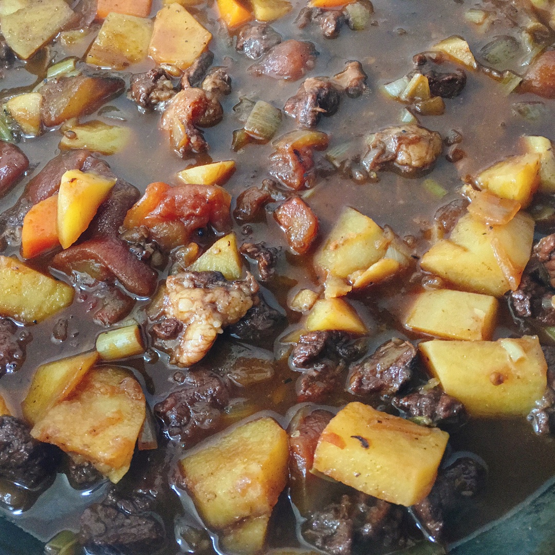 土豆炖牛肉