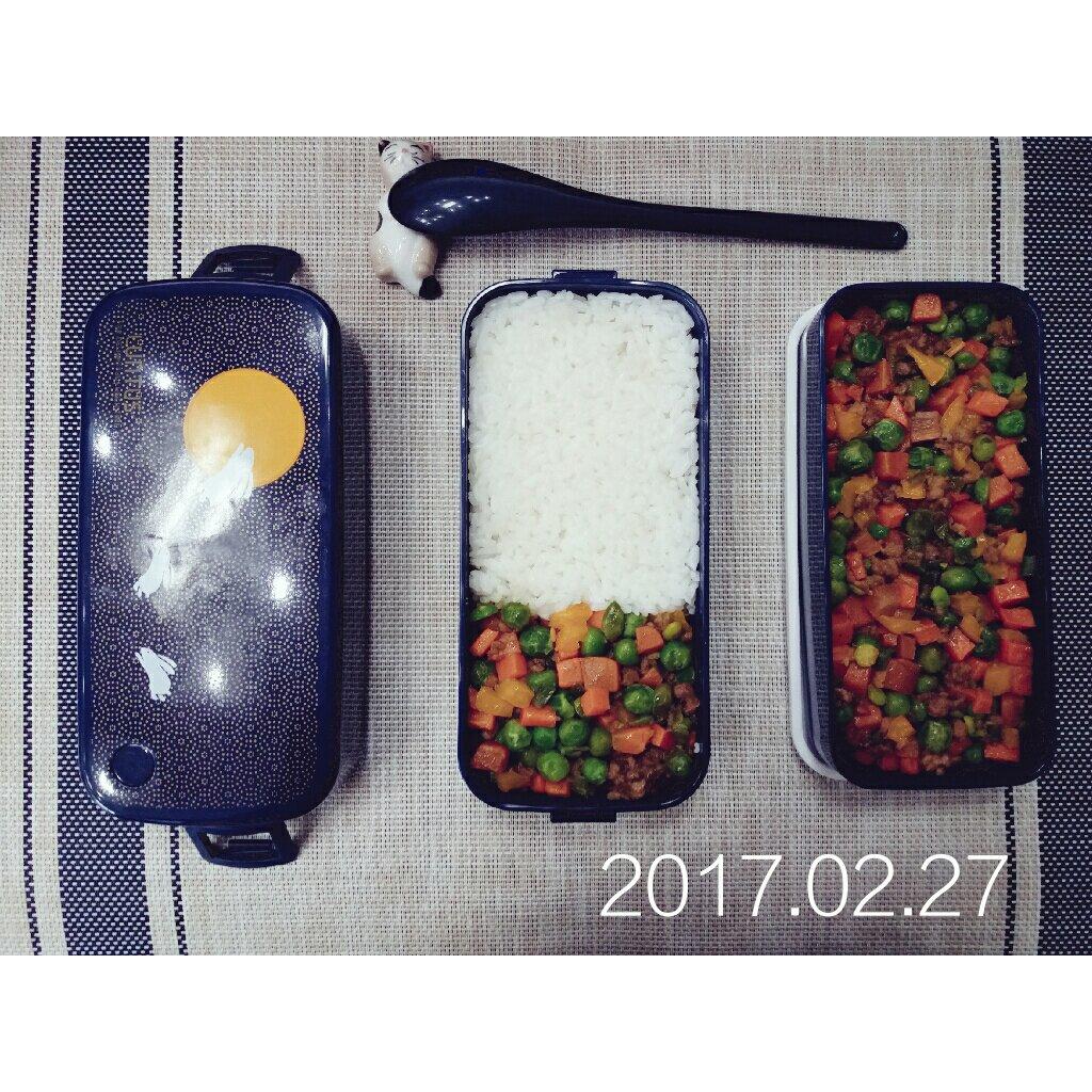 豌豆炒肉末
