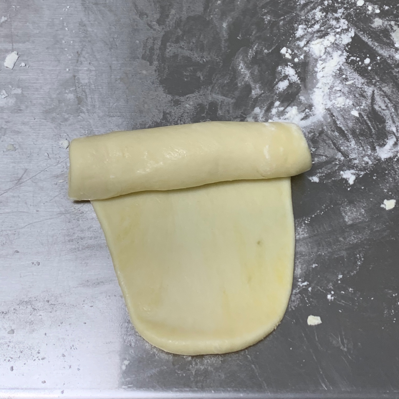 芋泥麻薯肉松咸蛋黄酥饼黄油版的做法 步骤15