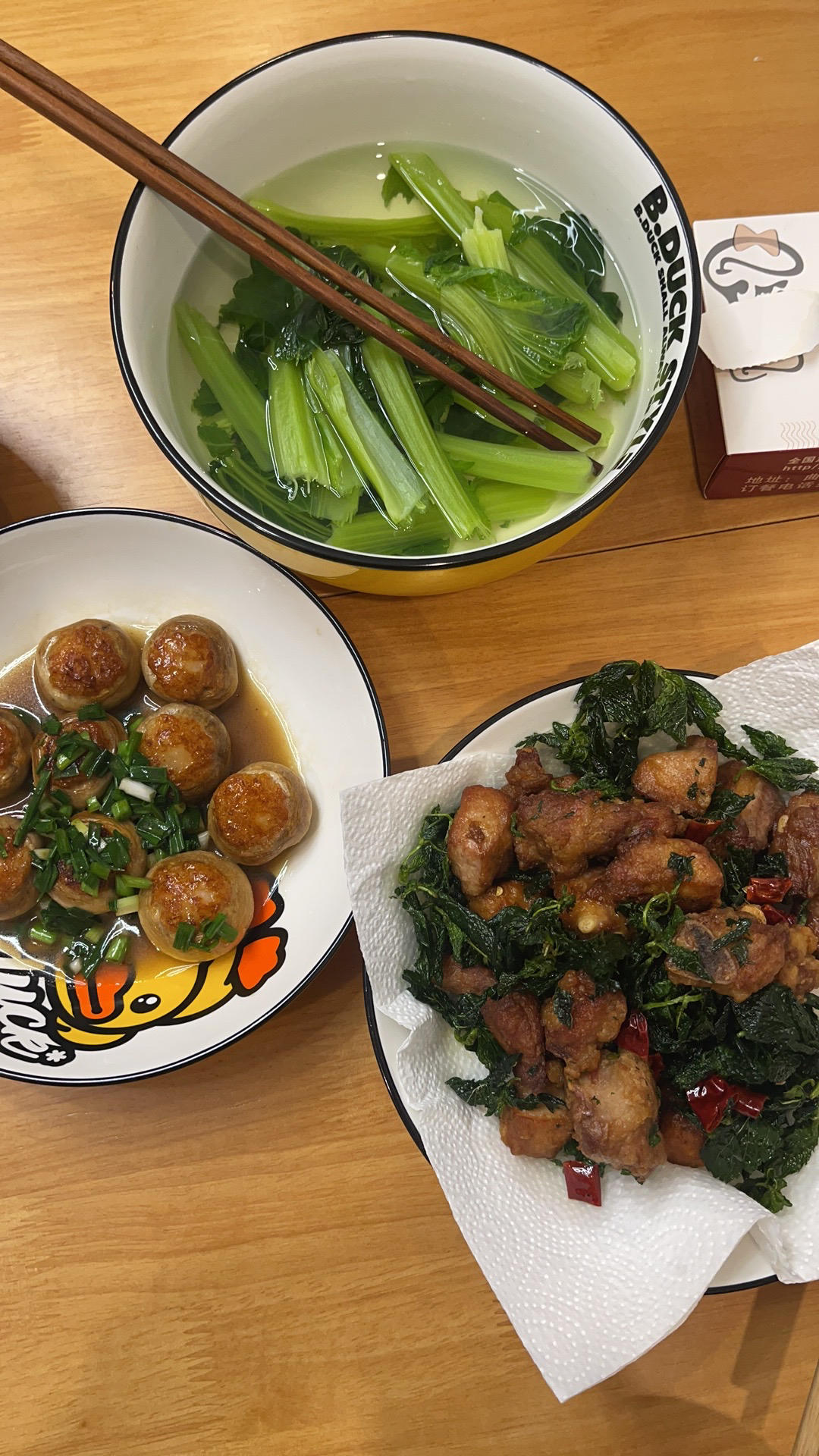 口蘑酿虾滑