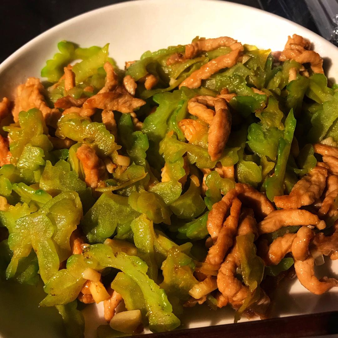 苦瓜炒肉
