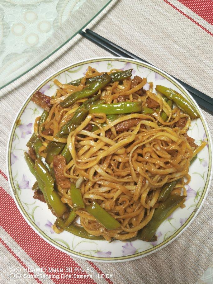 豆角焖面