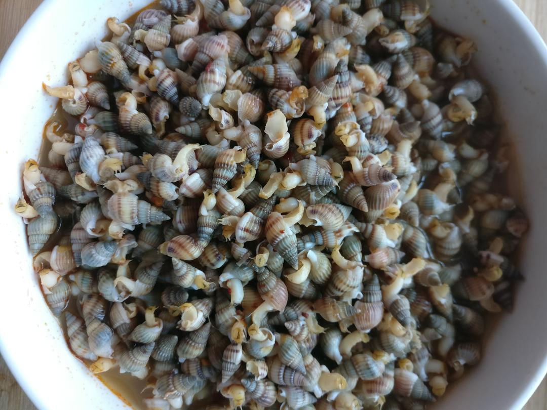 鲜辣小海椎的做法