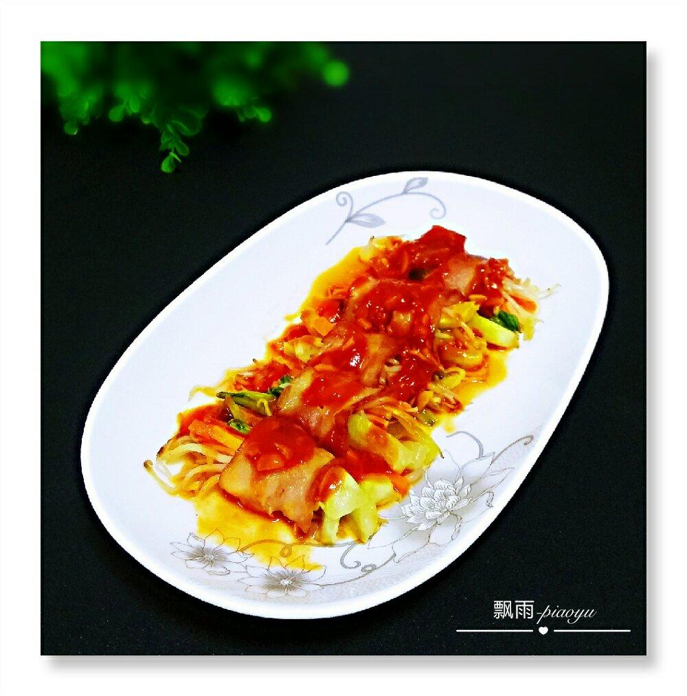 肥牛黄瓜豆芽儿卷