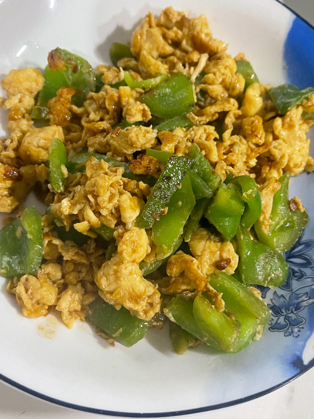酱香蛋炒青椒