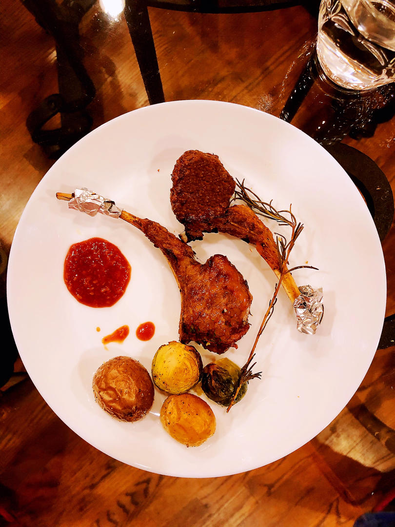 简单美味烤羊排