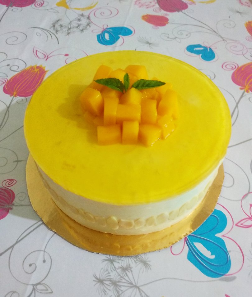 芒果慕斯蛋糕🍰（8寸）