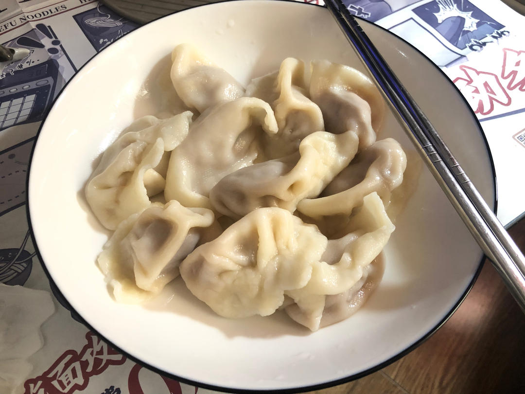 手工揉面三分钟，又韧又薄又好包的饺子皮