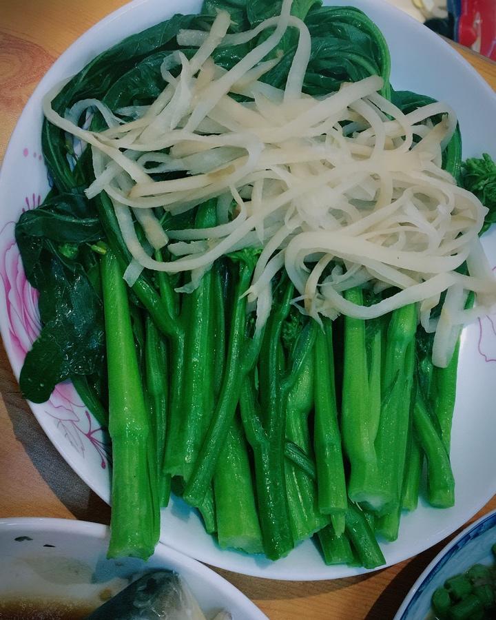 盐水菜心