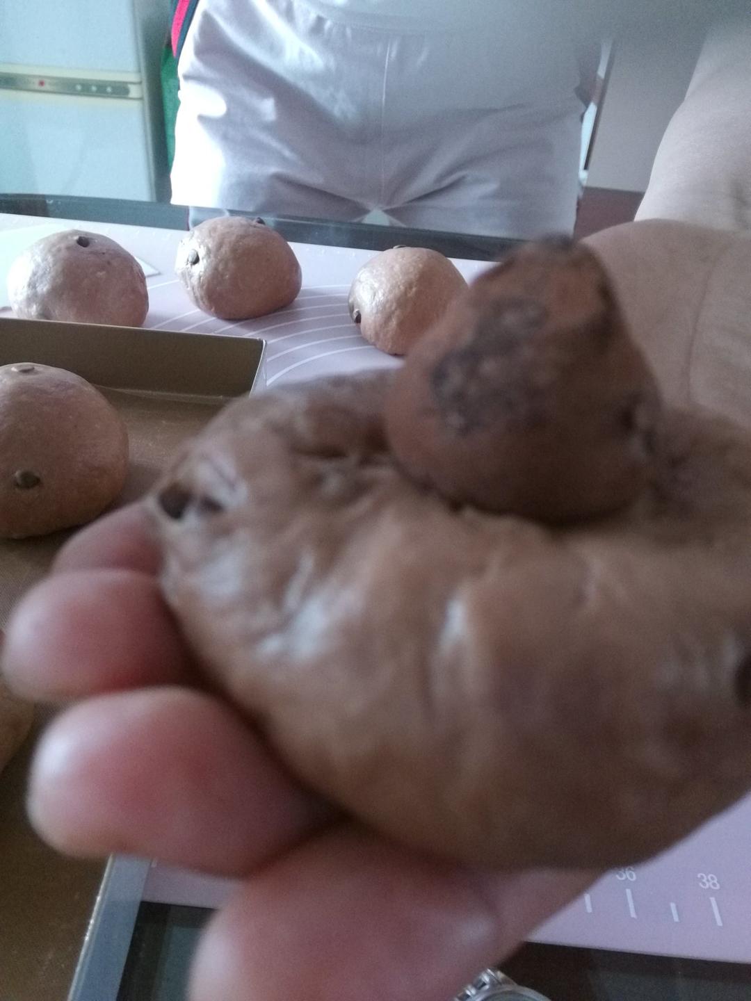 黑眼豆豆面包