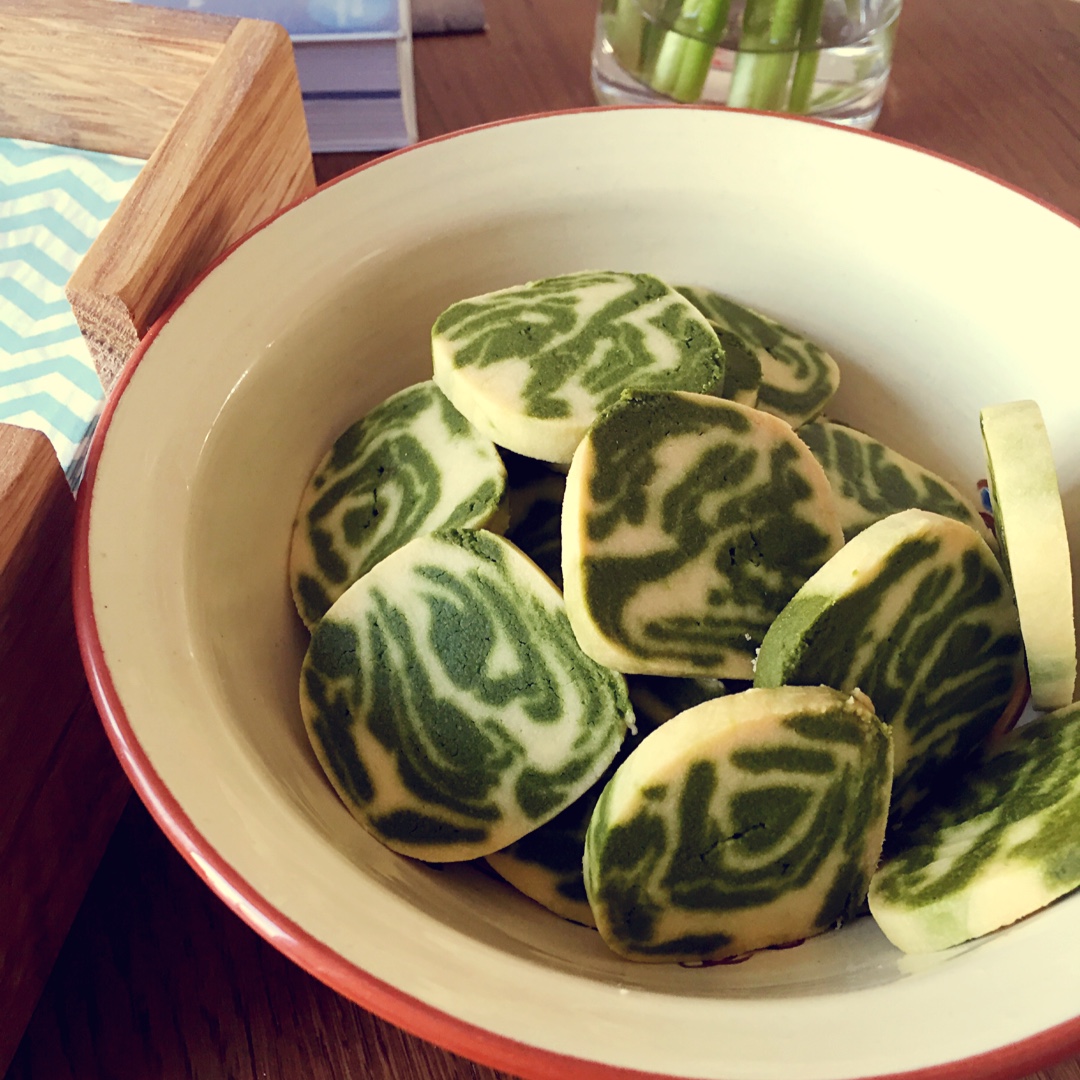 大理石抹茶饼干（酥松版）