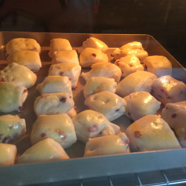 蔓越莓优格小面包块