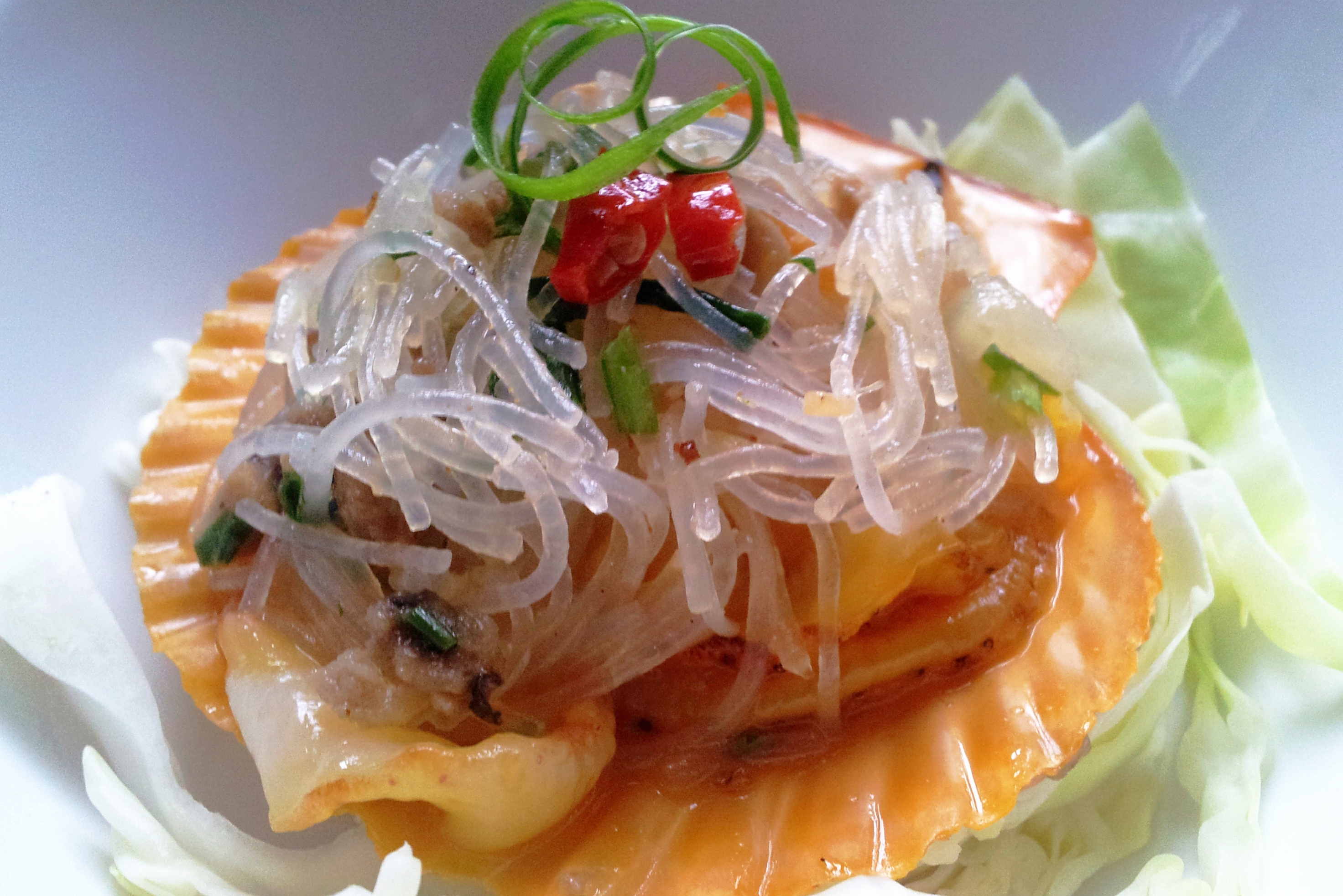 蒜蓉粉丝蒸扇贝