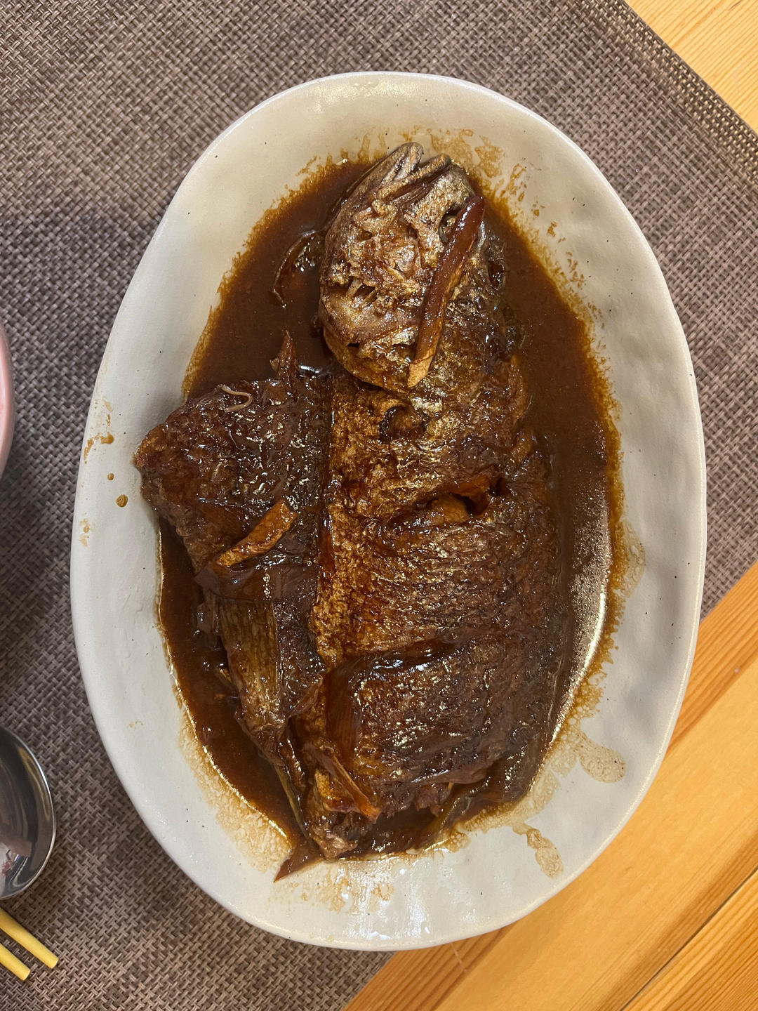 私房红烧黄花鱼，边吃边想念~