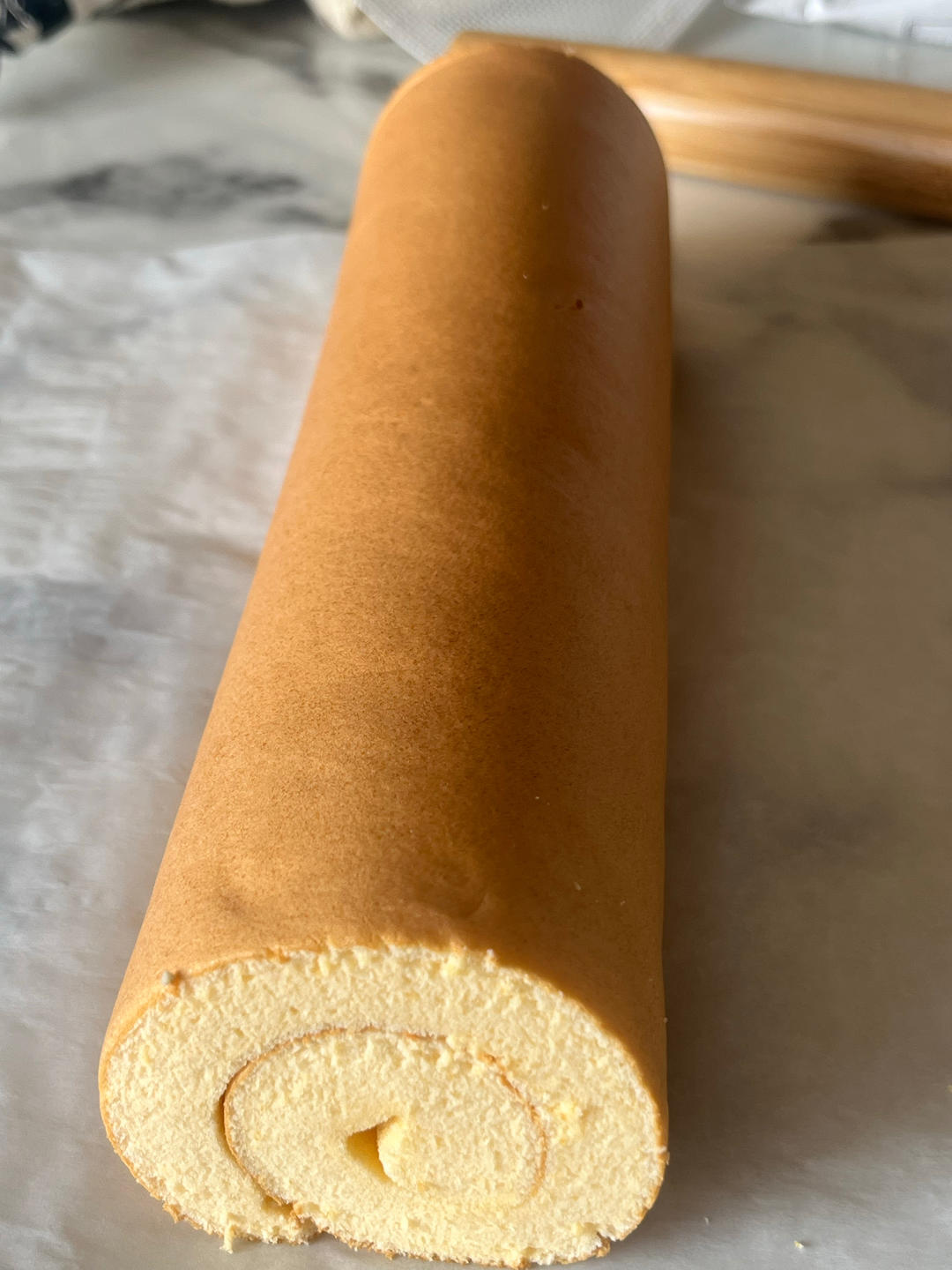 不会裂的原味戚风蛋糕卷～0基础～保姆级～不藏私系列(三)(附带网红抱抱卷做法)