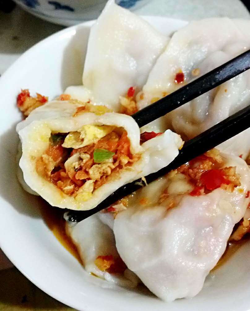 胡萝卜豆腐水饺的做法
