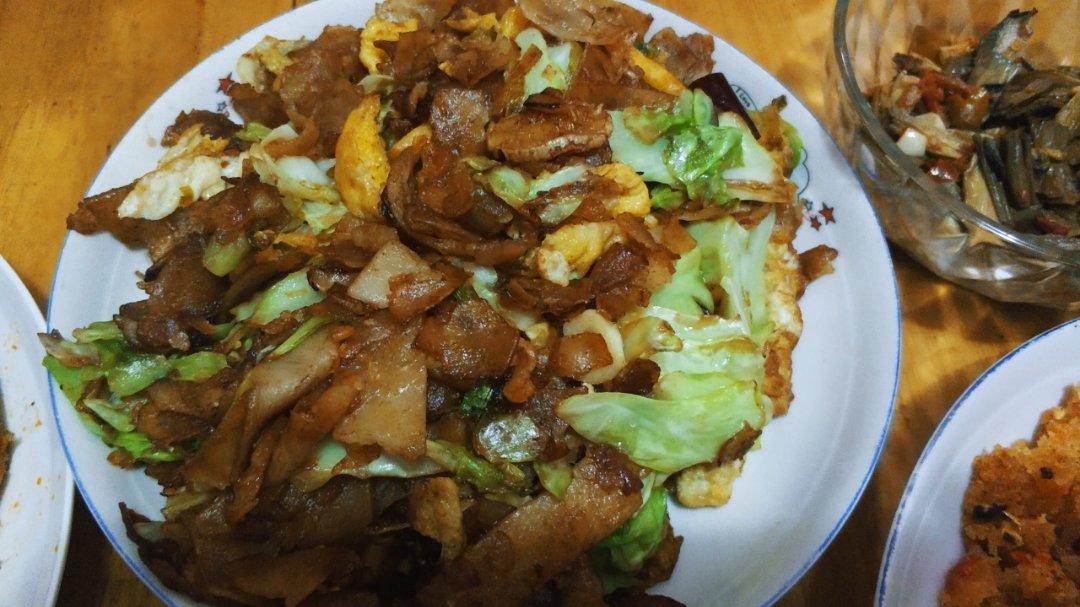 鸡蛋炒饼