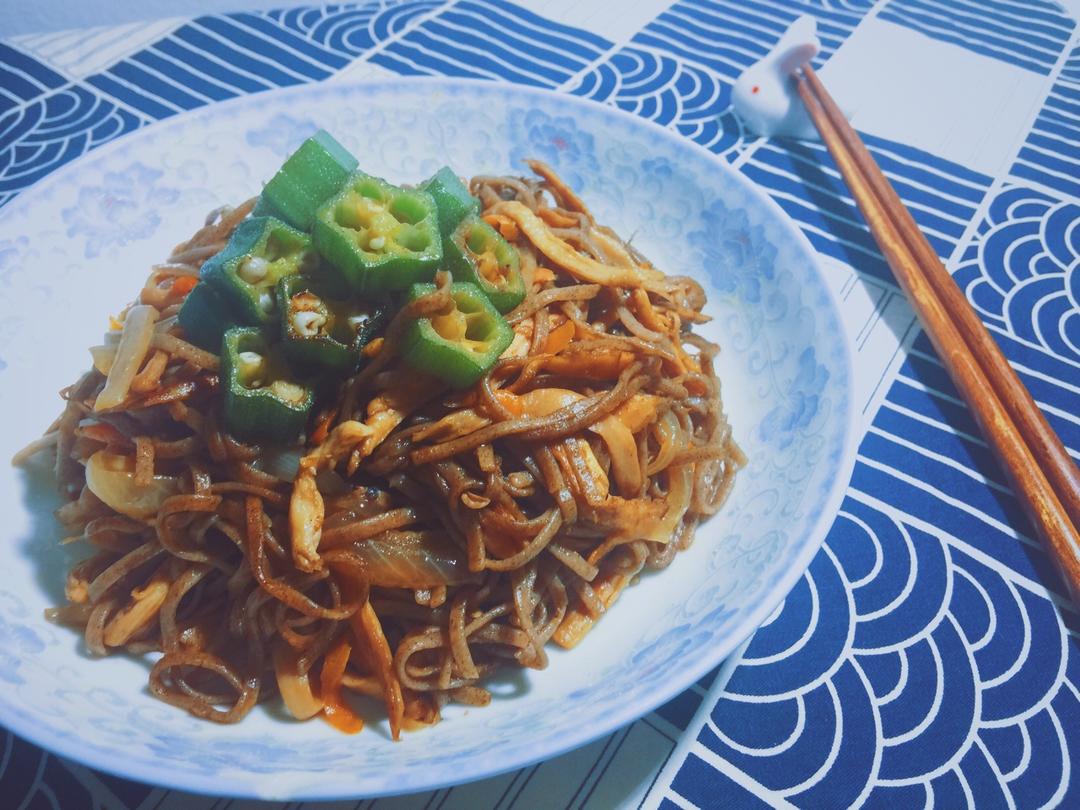 素炒荞麦面