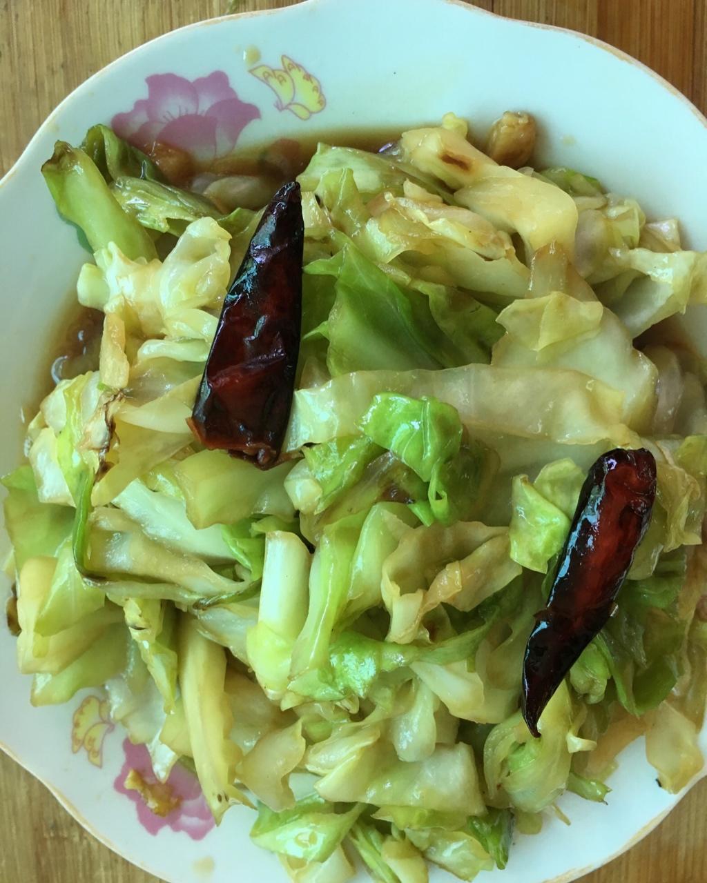 干锅包菜