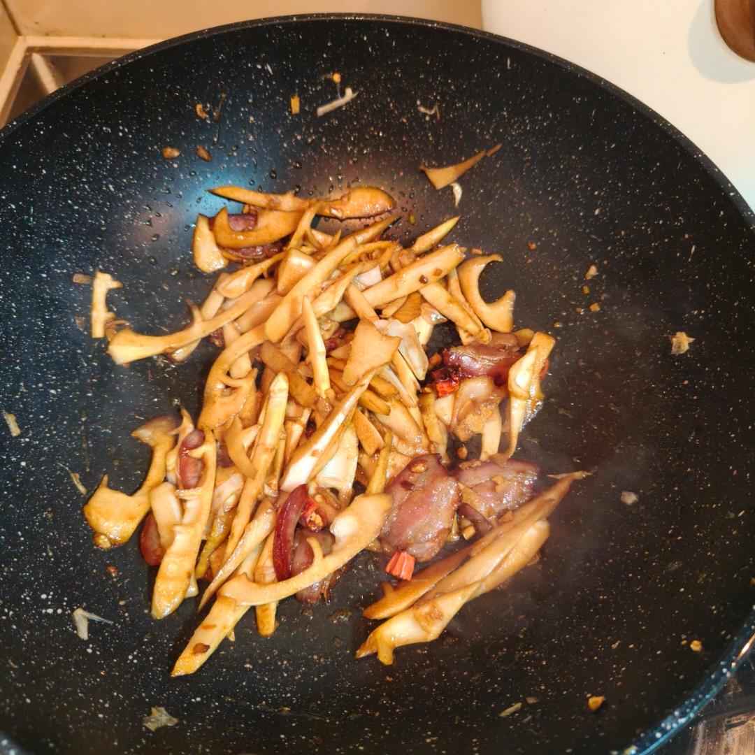 小竹笋炒腊肉