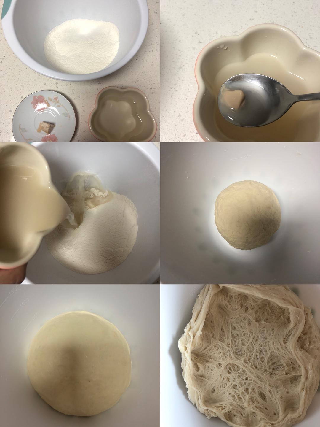 纯奶手撕吐司的做法 步骤1