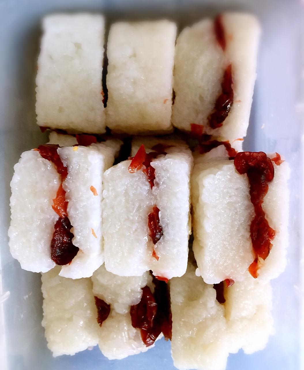 硕硕mouse做的蔓越莓糯米糕