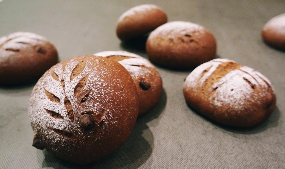 香蕉巧克力软欧