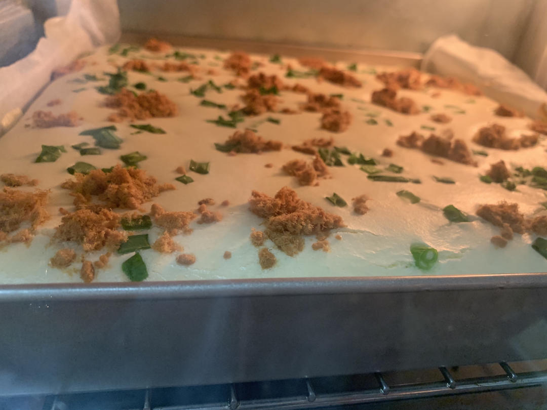香葱肉松蛋糕