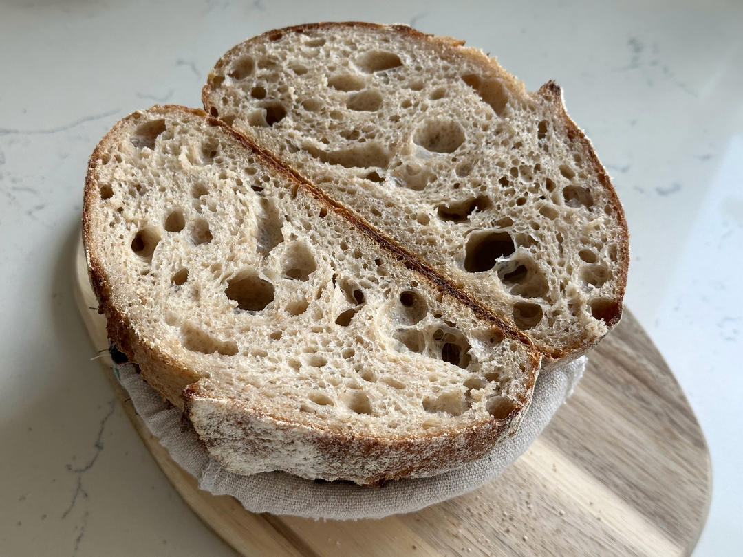 天然酵种鲁邦种硬欧包Sourdough Bread
