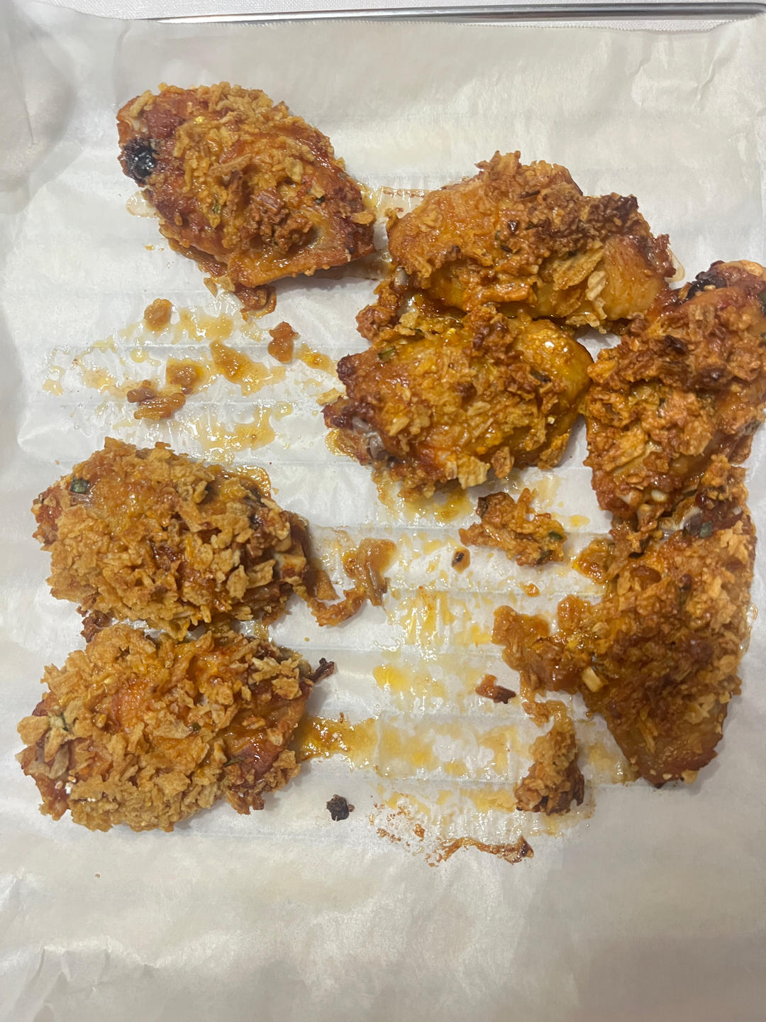 比kfc还好吃的酥脆蛋黄薯片烤翅