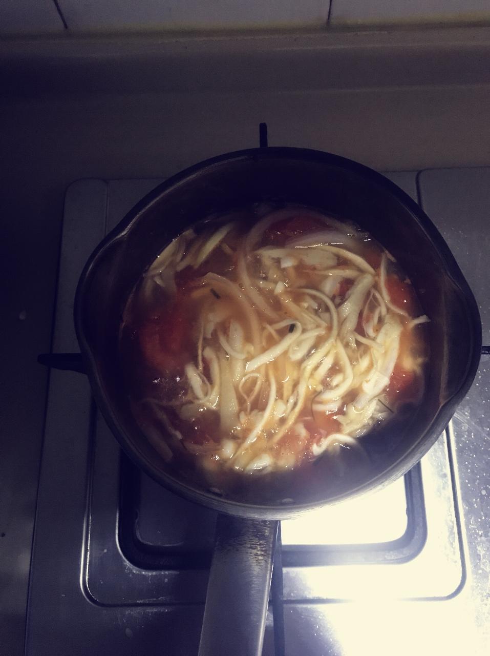 番茄菌菇汤
