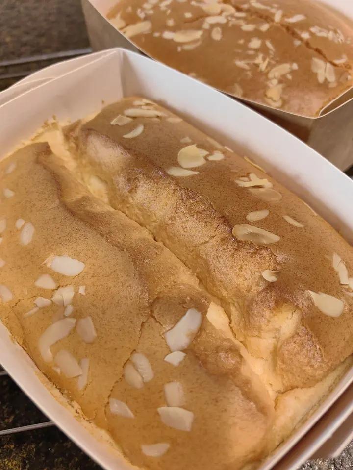 无泡打粉的金枕蛋糕—一次成功零失败