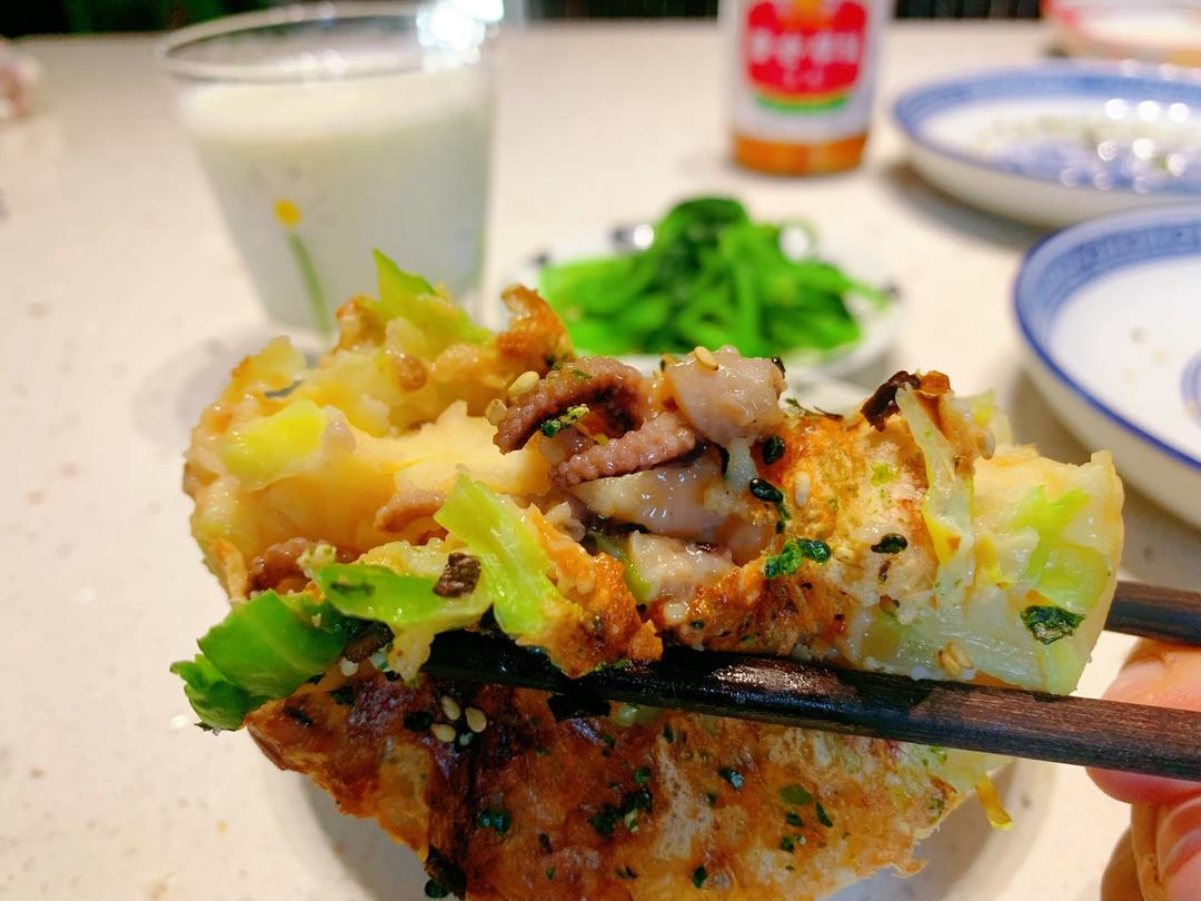 料理锅妙用章鱼饼的做法