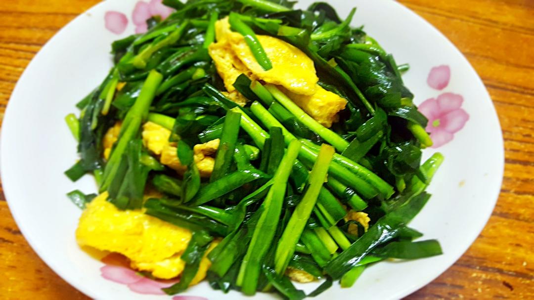 韭菜炒鸡蛋