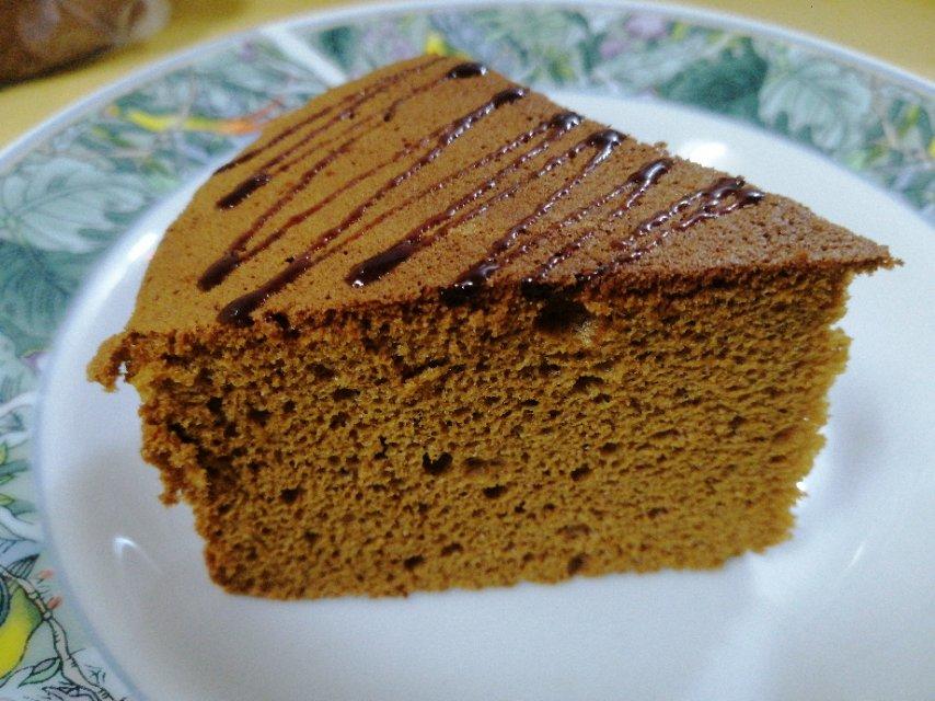 咸焦糖可可糯米戚风蛋糕