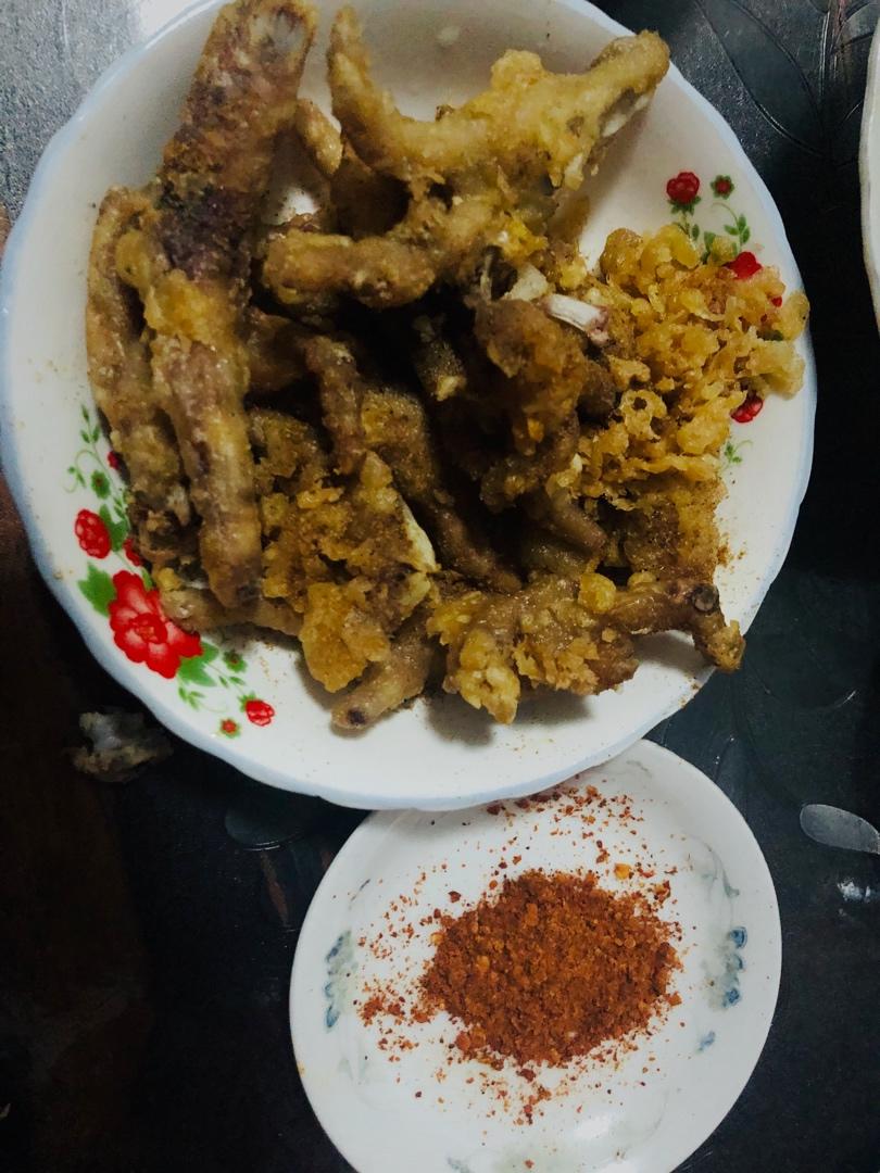 黄金脆皮炸鸡爪