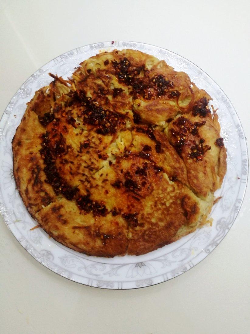 干煸土豆丝饼
