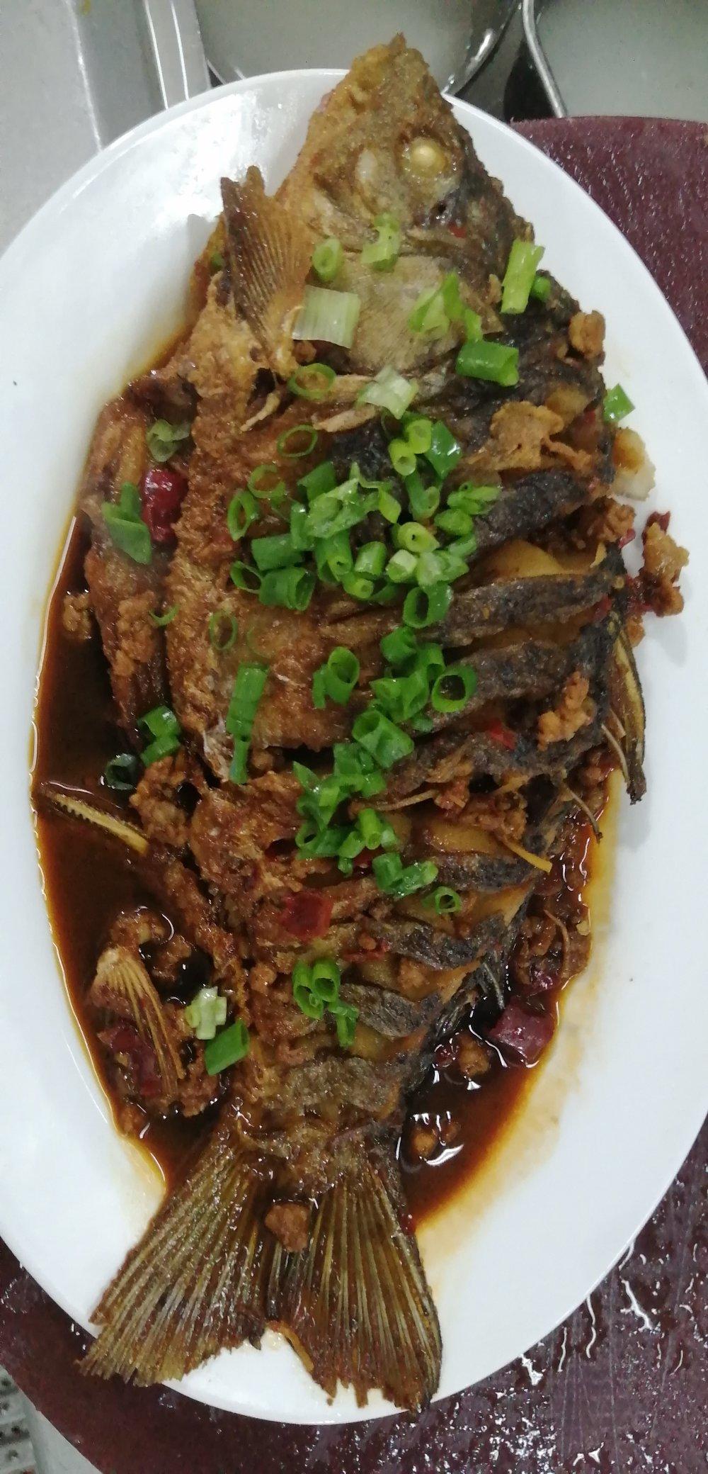 曹加盛做的炸溜鲤鱼