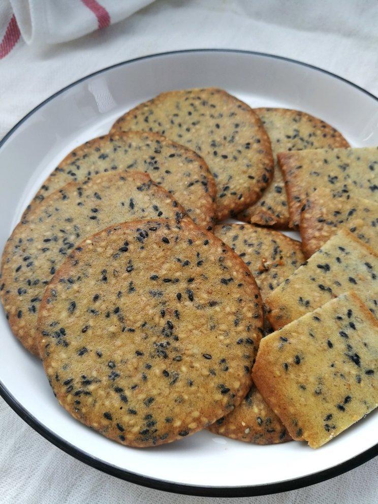 蛋清/蛋白消耗——芝麻瓦片（芝麻薄饼），从今天开始操心怎么消耗蛋黄吧ಠ_ಠ