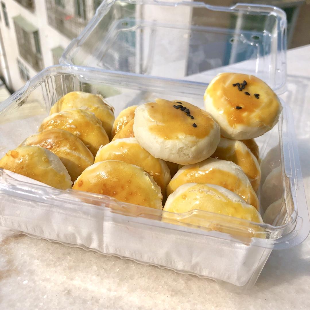 酥酥软软的豆沙饼