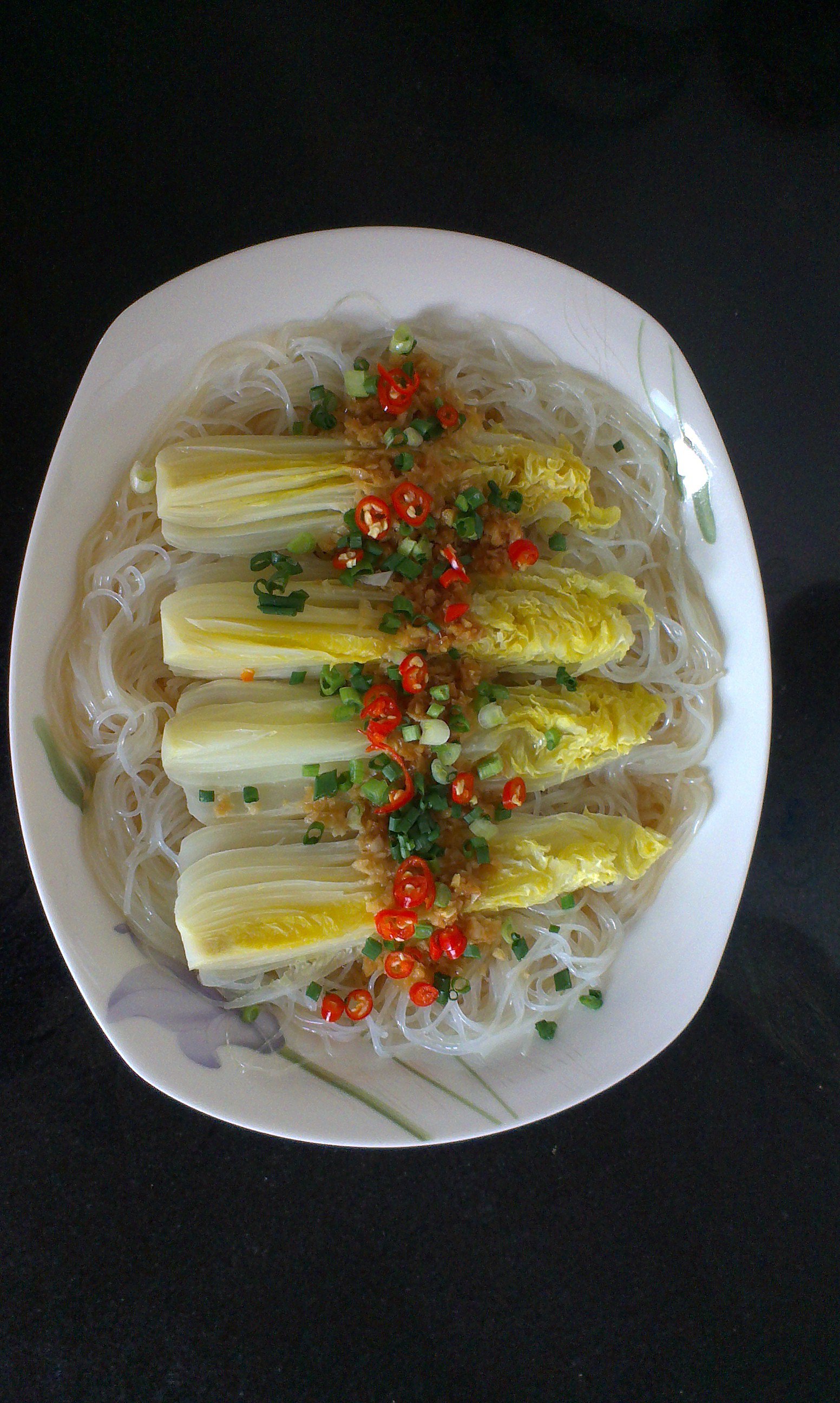 蒜蓉粉丝蒸娃娃菜