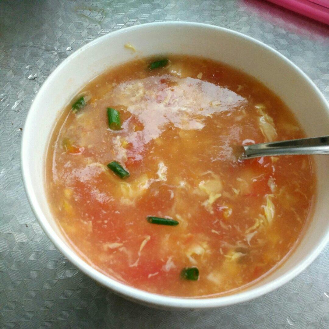 西红柿鸡蛋汤