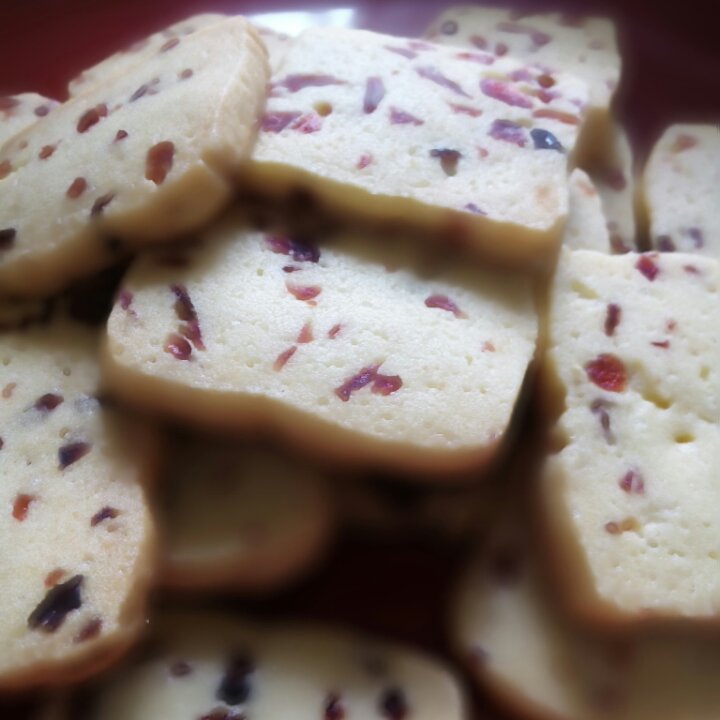 低糖少油版蔓越莓饼干
