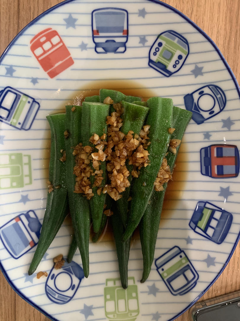 蒜蓉秋葵