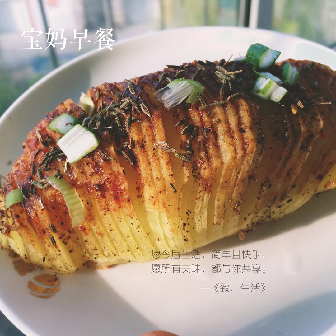 培根风琴烤土豆