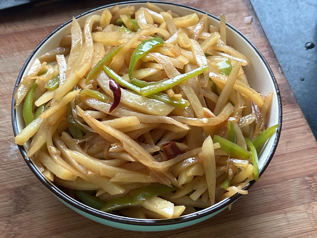 青椒土豆条