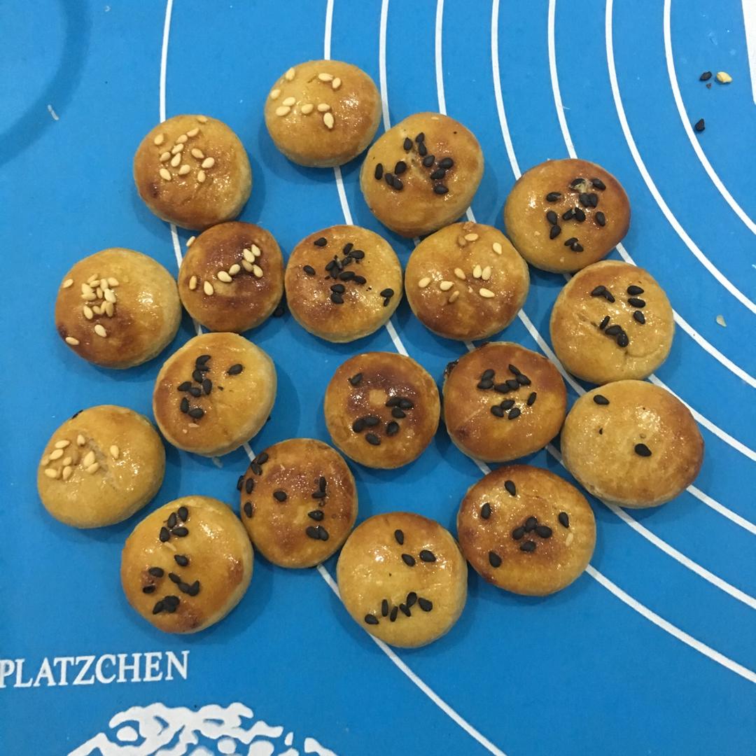 司康芝麻饼 宝宝辅食食谱