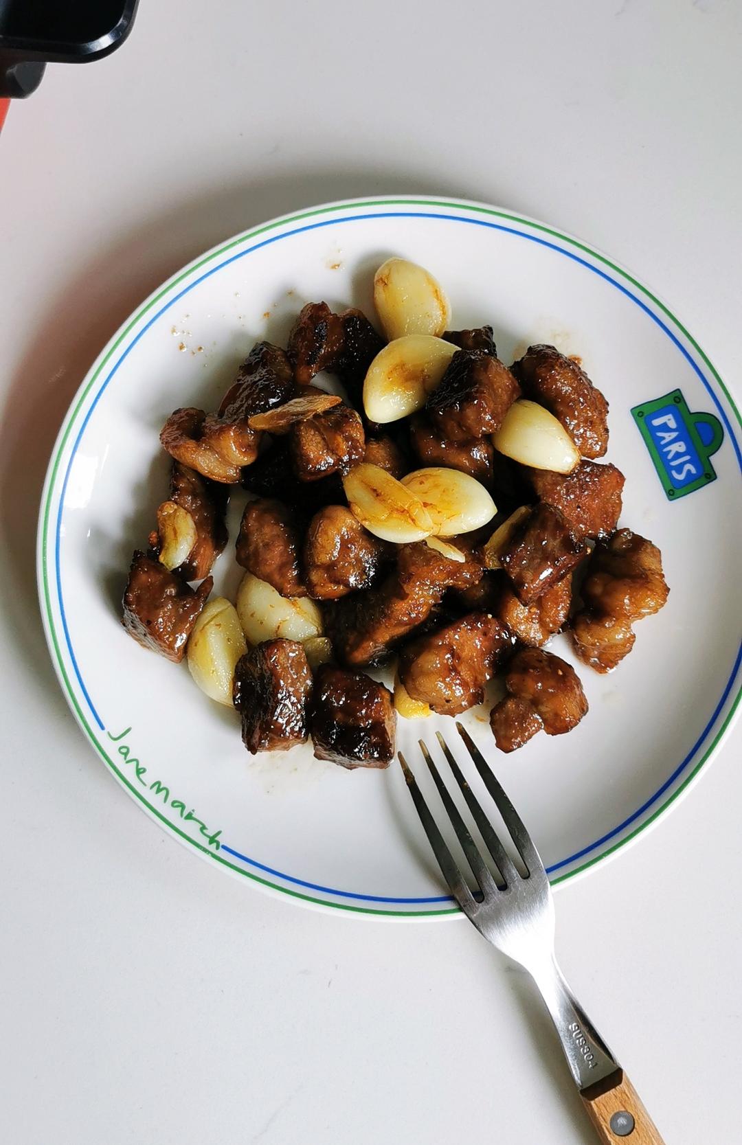 佟小鹤的家常菜--蒜子牛肉粒